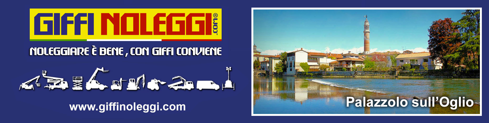 Noleggio sollevatori Telescopici Palazzolo sill'Oglio - Giffi Noleggi