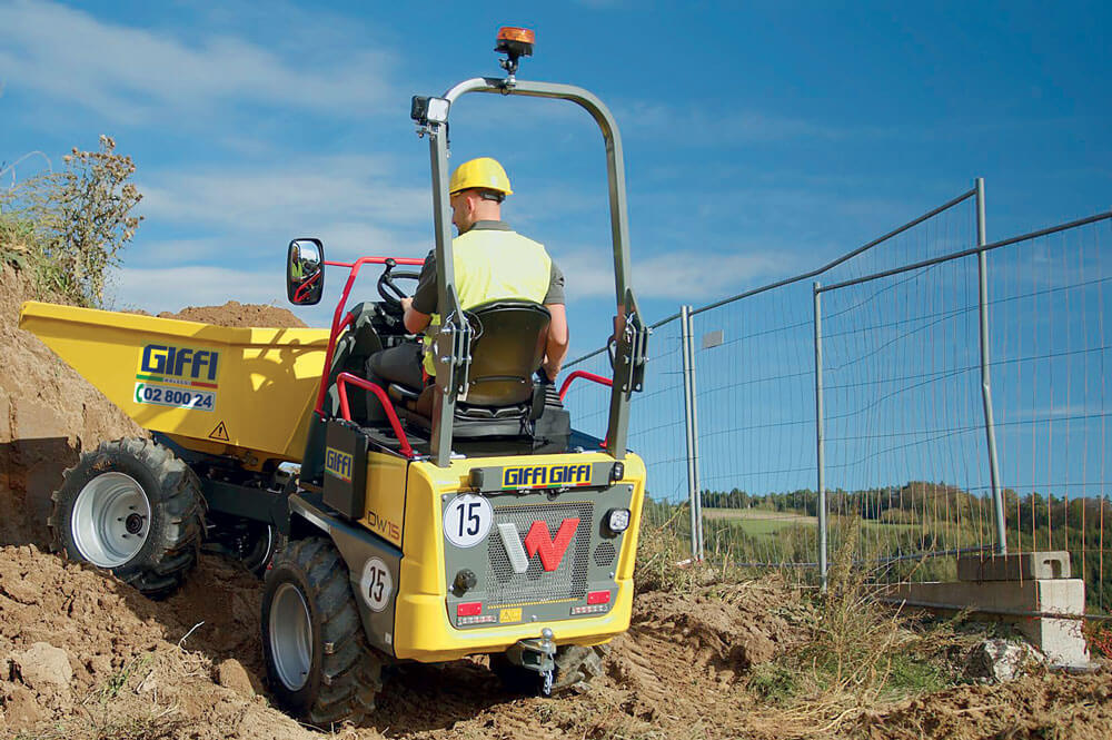 dumper a noleggio
