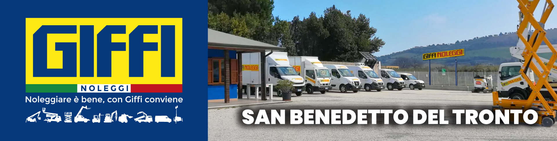 noleggio sollevatori telescopici San Benedetto del Tronto