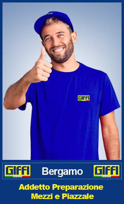 Lavora con noi Preparazione Mezzi e Piazzale bergamo