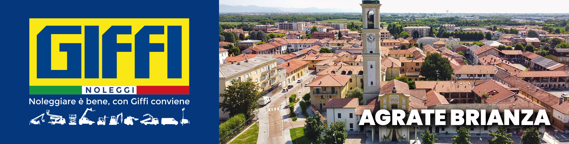 Noleggio generatori di corrente e torri faro Agrate Brianza