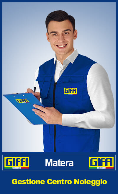 Gestione Centro Noleggio Matera