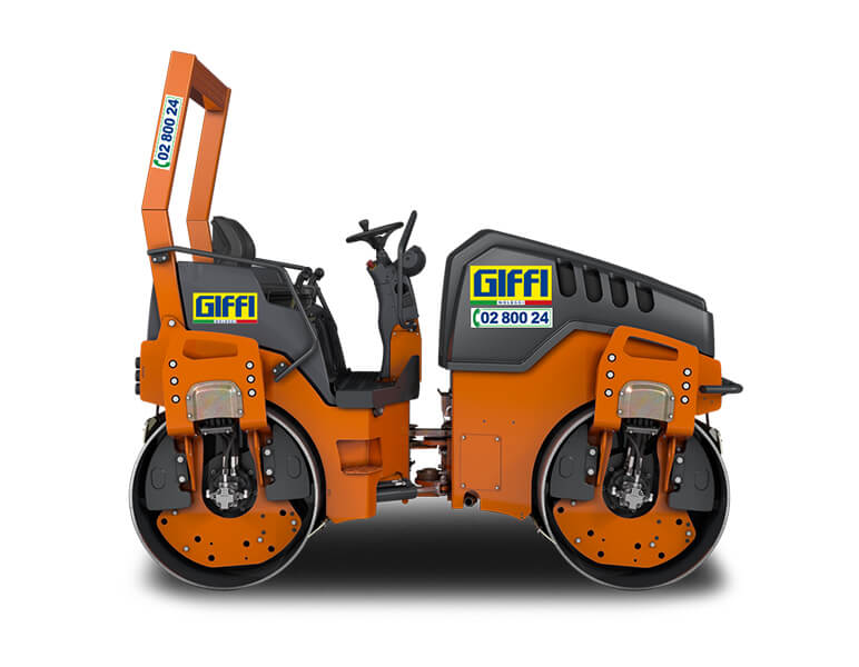 Noleggio Rullo Compressore Ferro-Ferro 44 qli Frosinone
