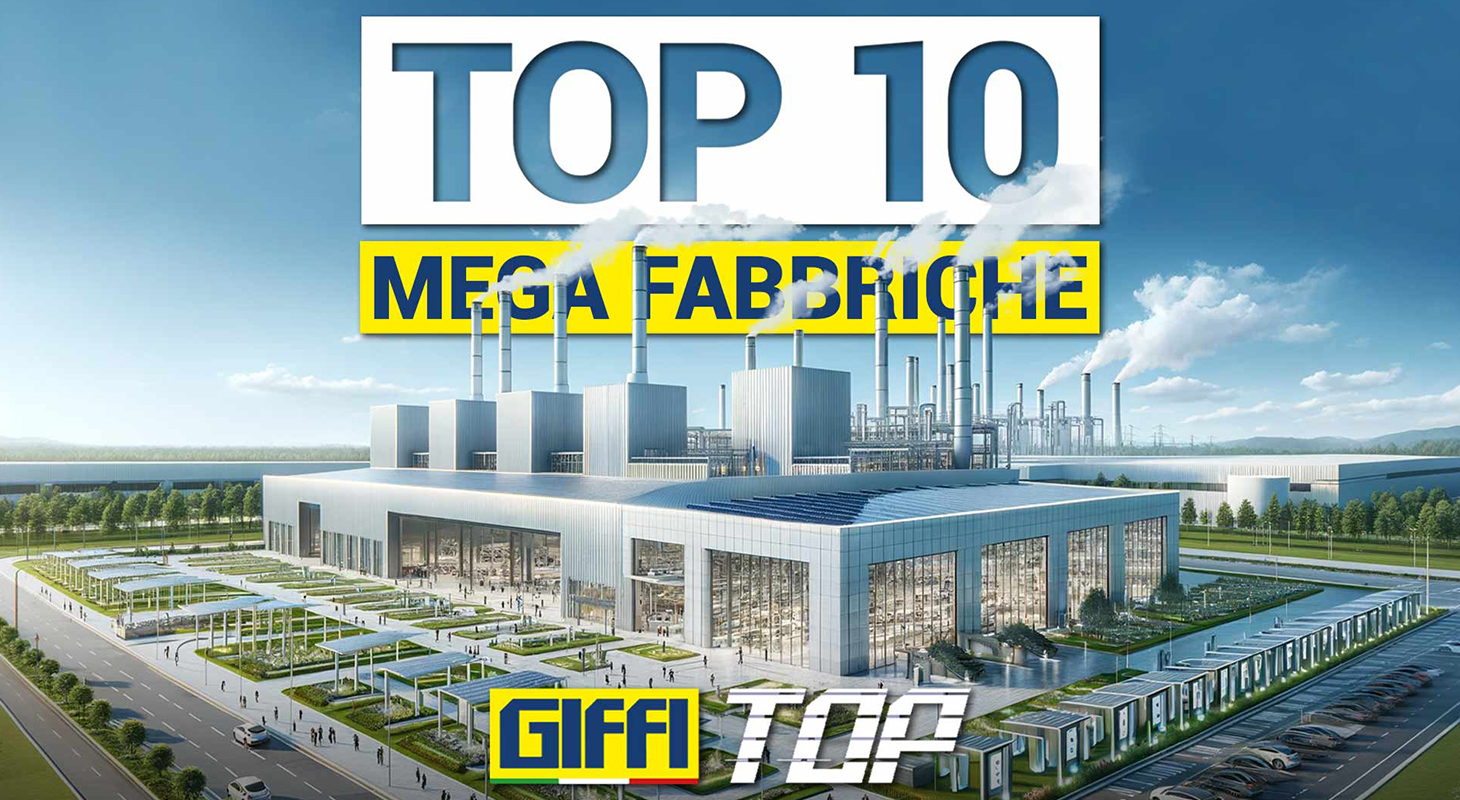 GIFFI TOP 26: Top 10 Fabbriche Più Grandi del Mondo