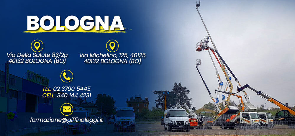 patentino piattaforme aeree emilia romagna