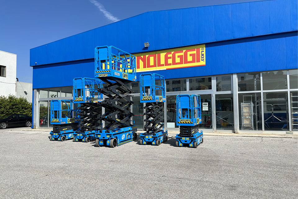 Cestello elevatore pantografo