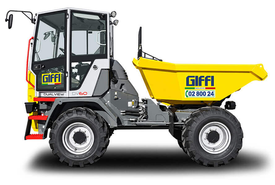 noleggio Dumper 60 quintali