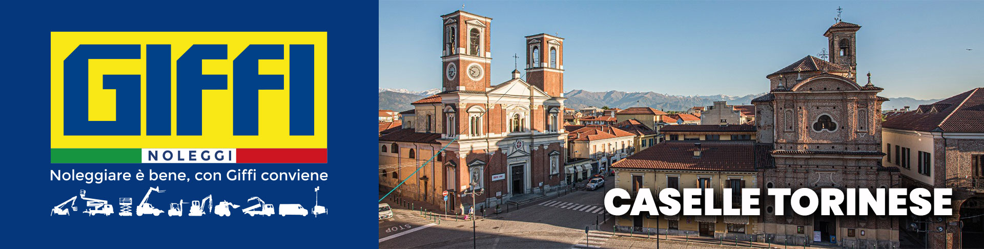 noleggio miniescavatori e minipale Caselle Torinese
