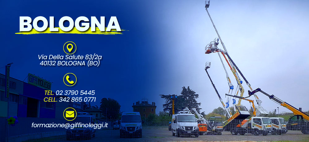 patentino piattaforme aeree emilia romagna