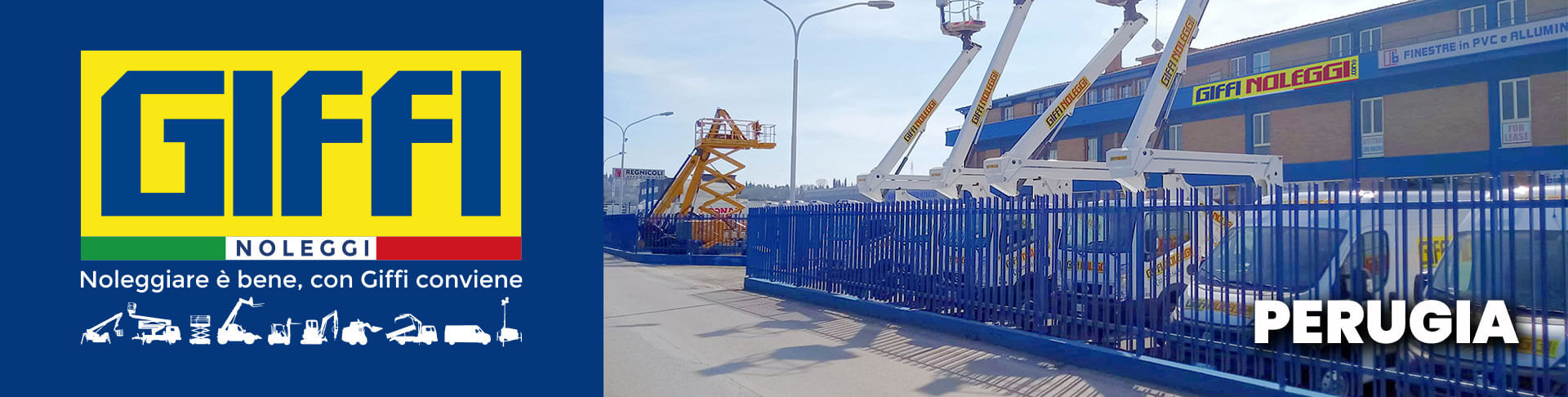 noleggio piattaforme aeree Perugia