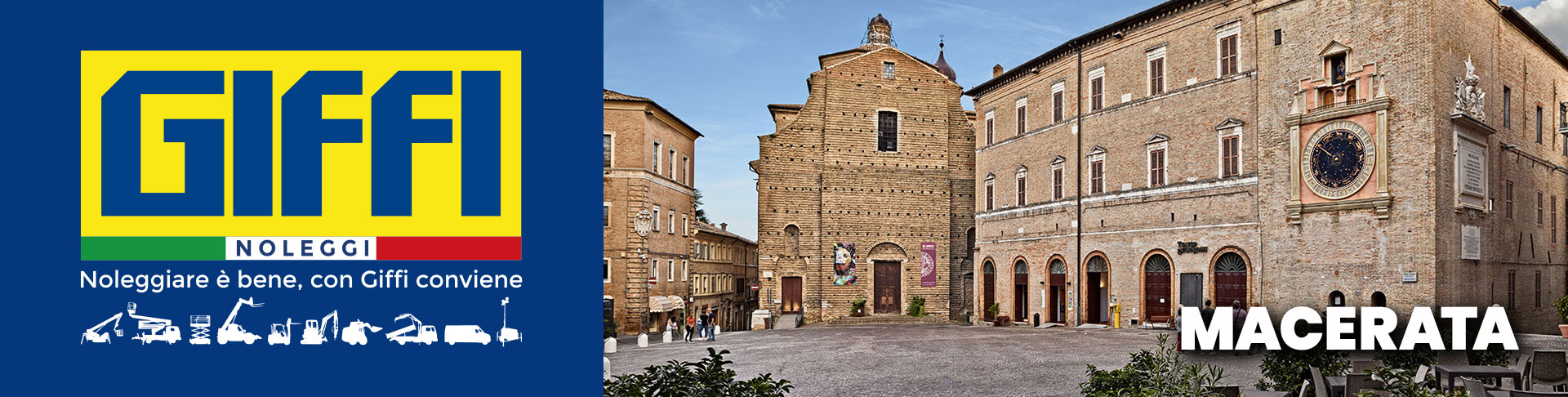 noleggio piattaforme aeree Macerata