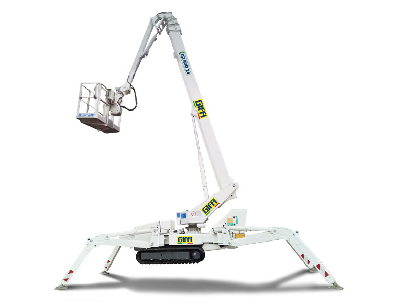 noleggio piattaforma aerea ragno 30 m Teramo