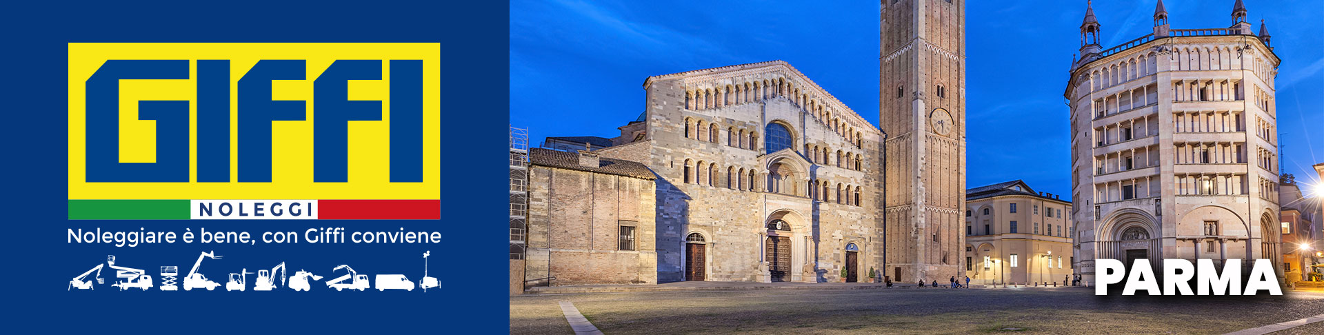 noleggio piattaforme aeree Parma