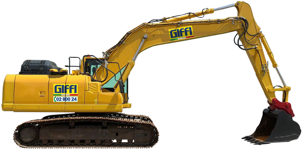 Noleggio Escavatore 200 qli