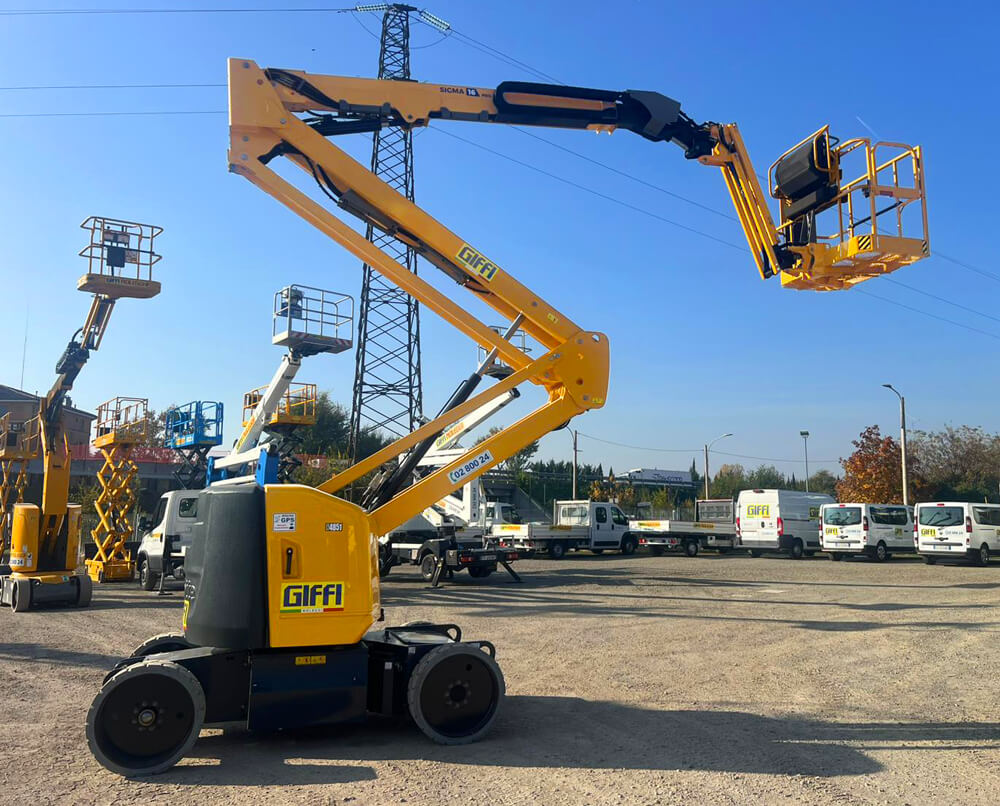 Noleggio semovente elettrica 16m