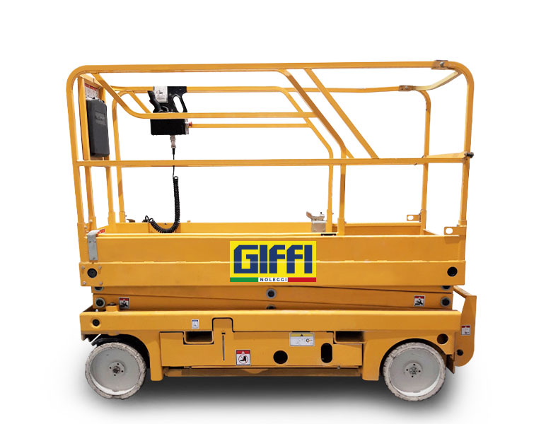 noleggio pantografo elettrico 8 m compatto Teramo