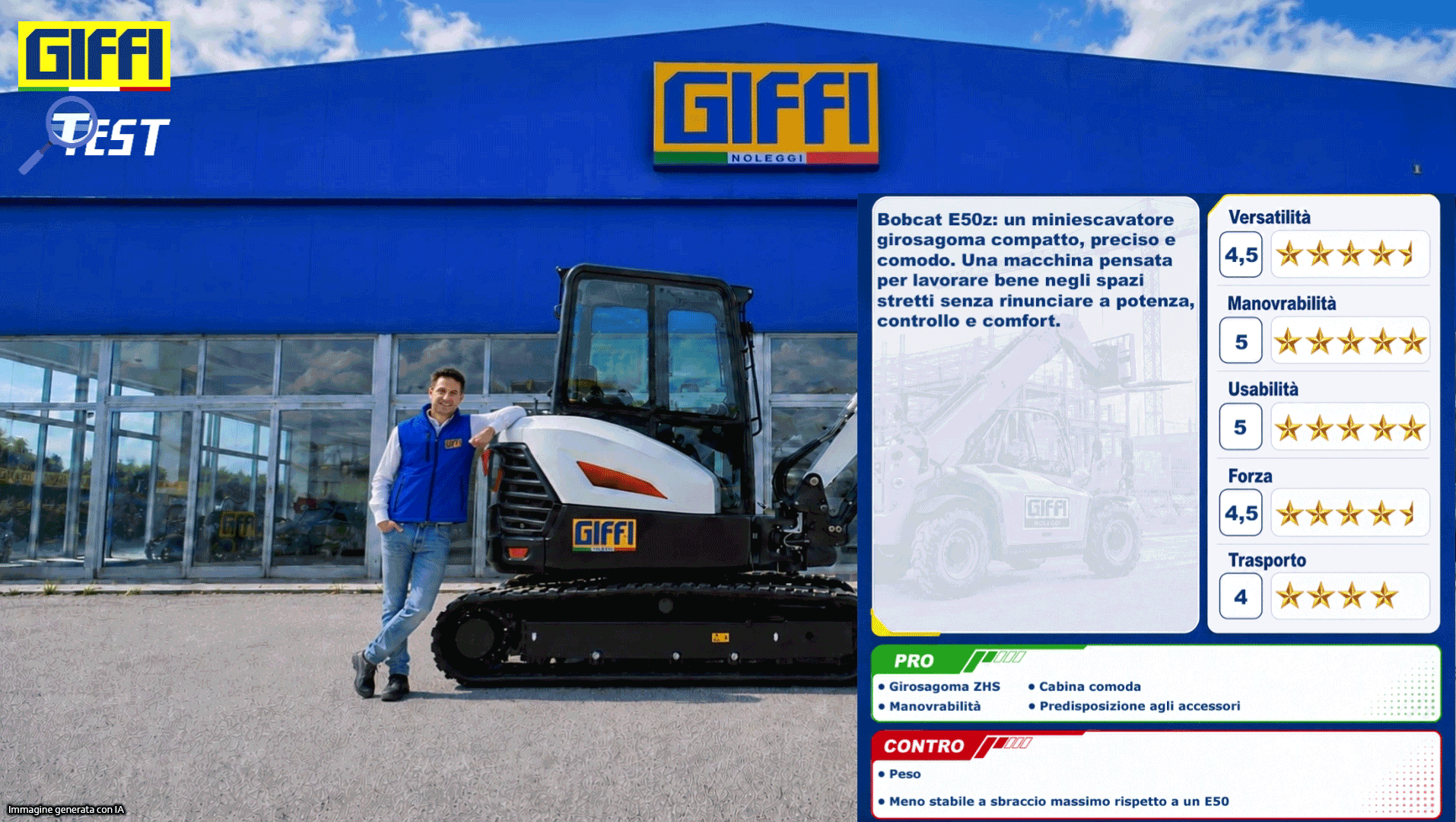 Recensioni Bobcat E50z