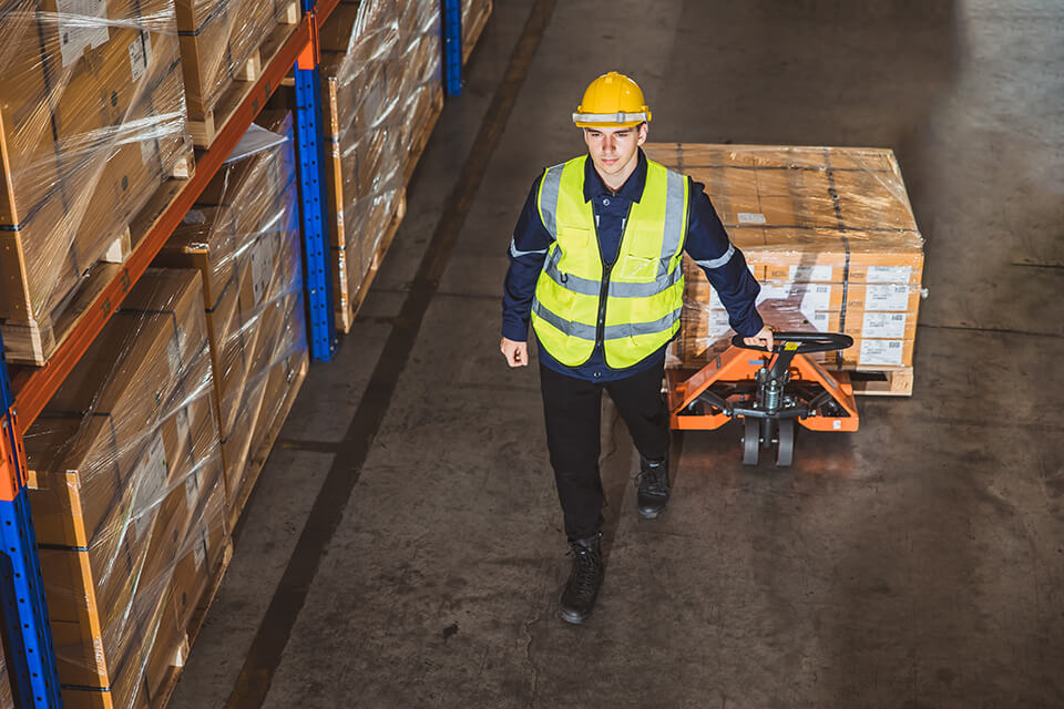 Transpallet magazzino