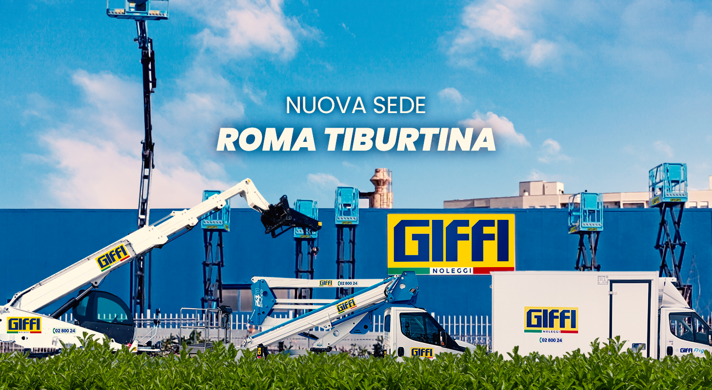 Giffi Noleggi apre la sua Quarta Sede nella Capitale!
