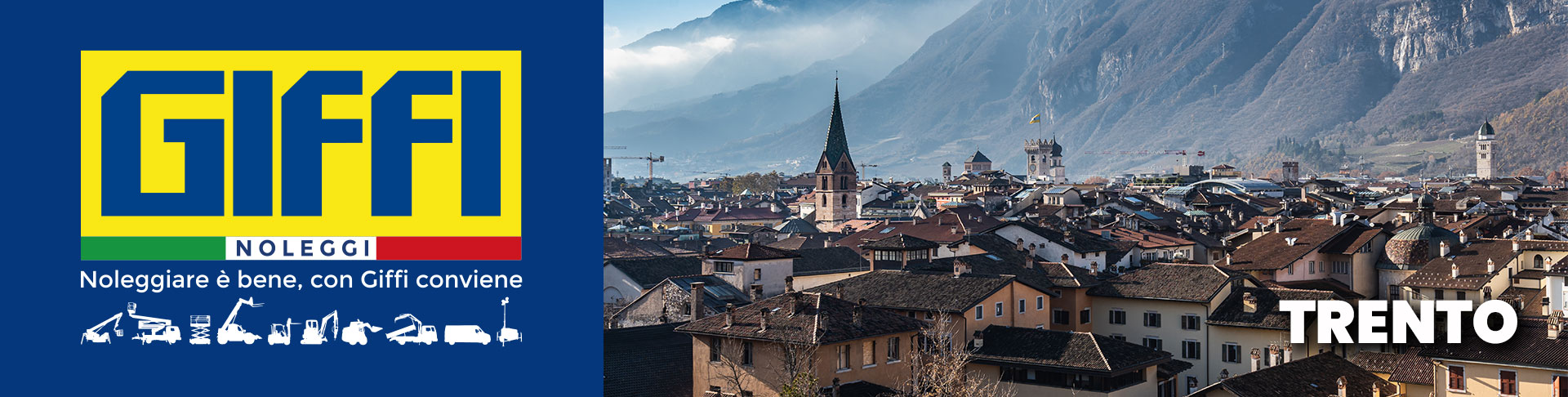 noleggio generatori di corrente e torri faro Trento