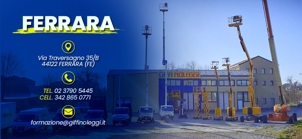 corso patentino muletto ferrara