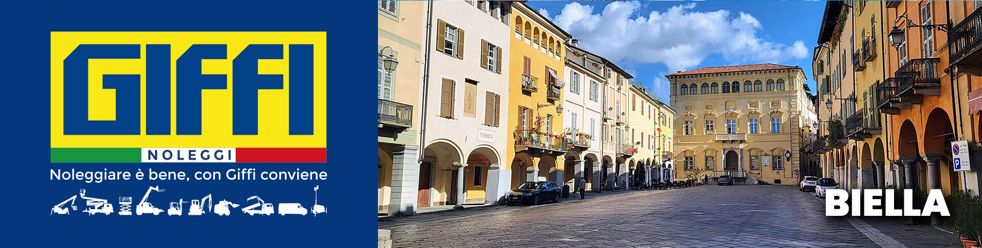 Noleggio Piattaforme Aeree a Biella