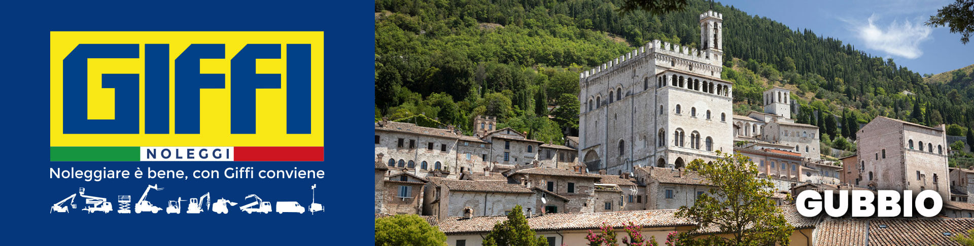noleggio piattaforme aeree Gubbio