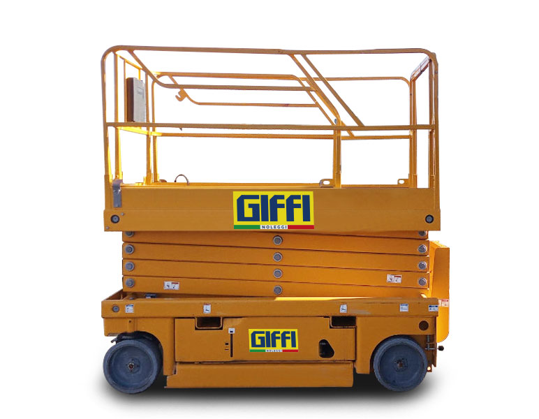 noleggio pantografo elettrico 12 m Aprilia