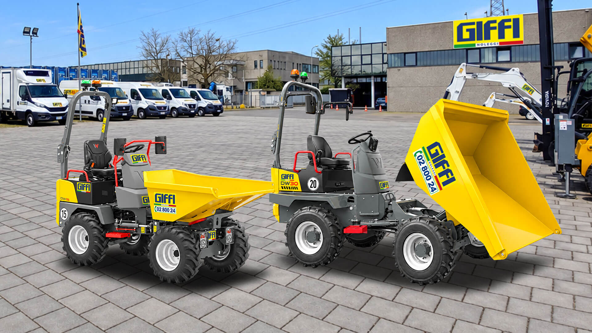 Noleggio Dumper