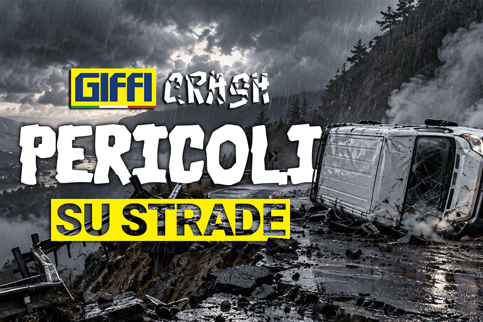 GIFFI CRASH 23: Pericoli stradali copertina