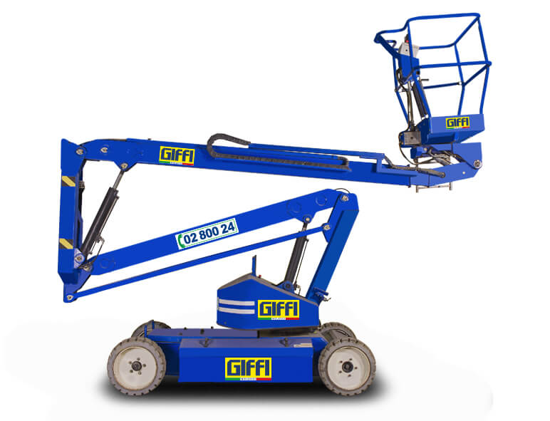 Noleggio piattaforma aerea semovente 13,5m