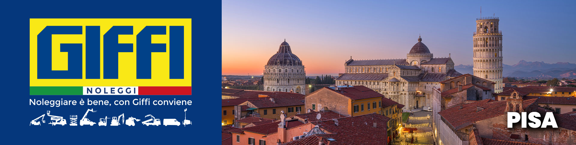 noleggio piattaforme aeree Pisa
