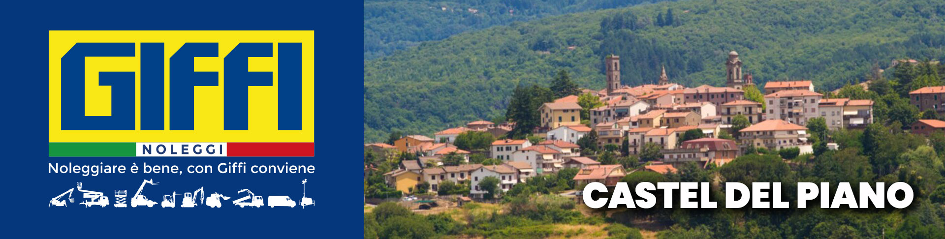 Noleggio miniescavatori e minipale Bobcat Castel del Piano