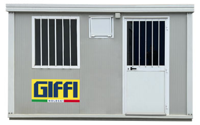 Box Uso Ufficio Coibentato L 4,10 x P 2,03 x H 2,45 m