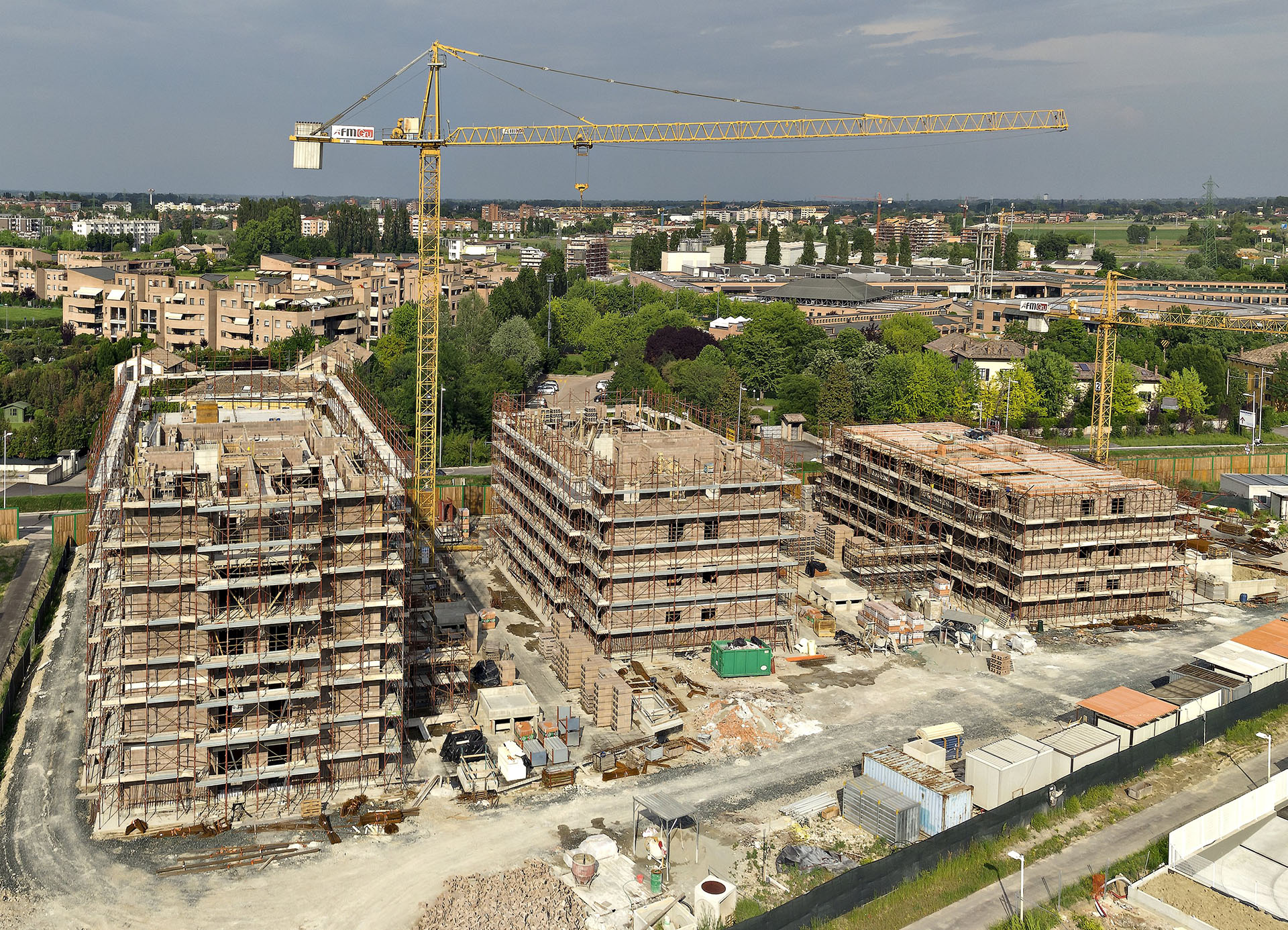 blocchi legno cemento