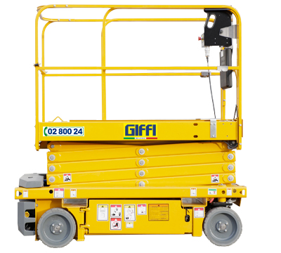 noleggio pantografo elettrico 6 m Giffi Noleggi