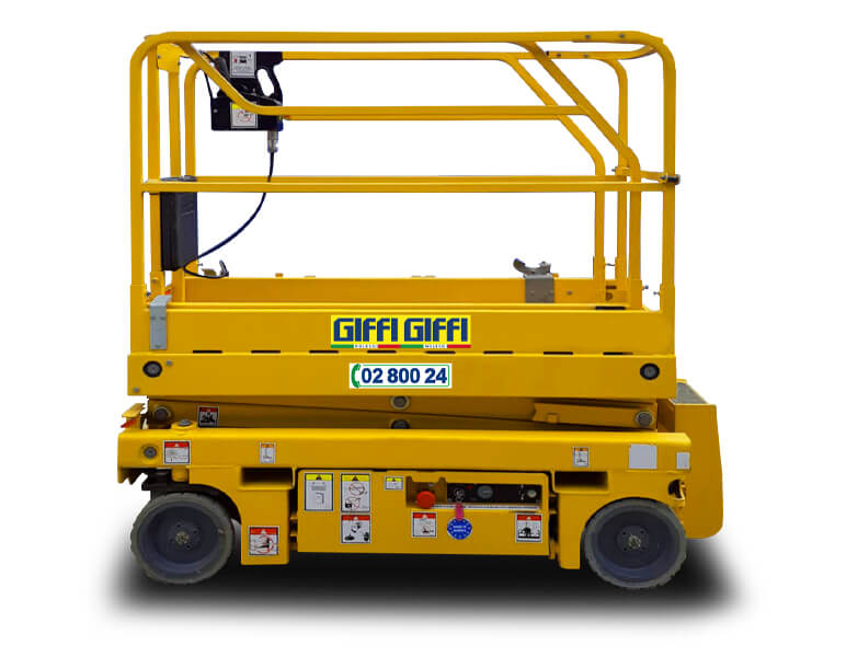 noleggio pantografo elettrico 6 m Giffi Noleggi