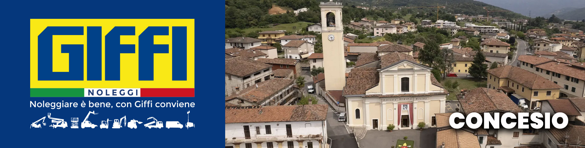 Noleggio piattaforme aeree Concesio