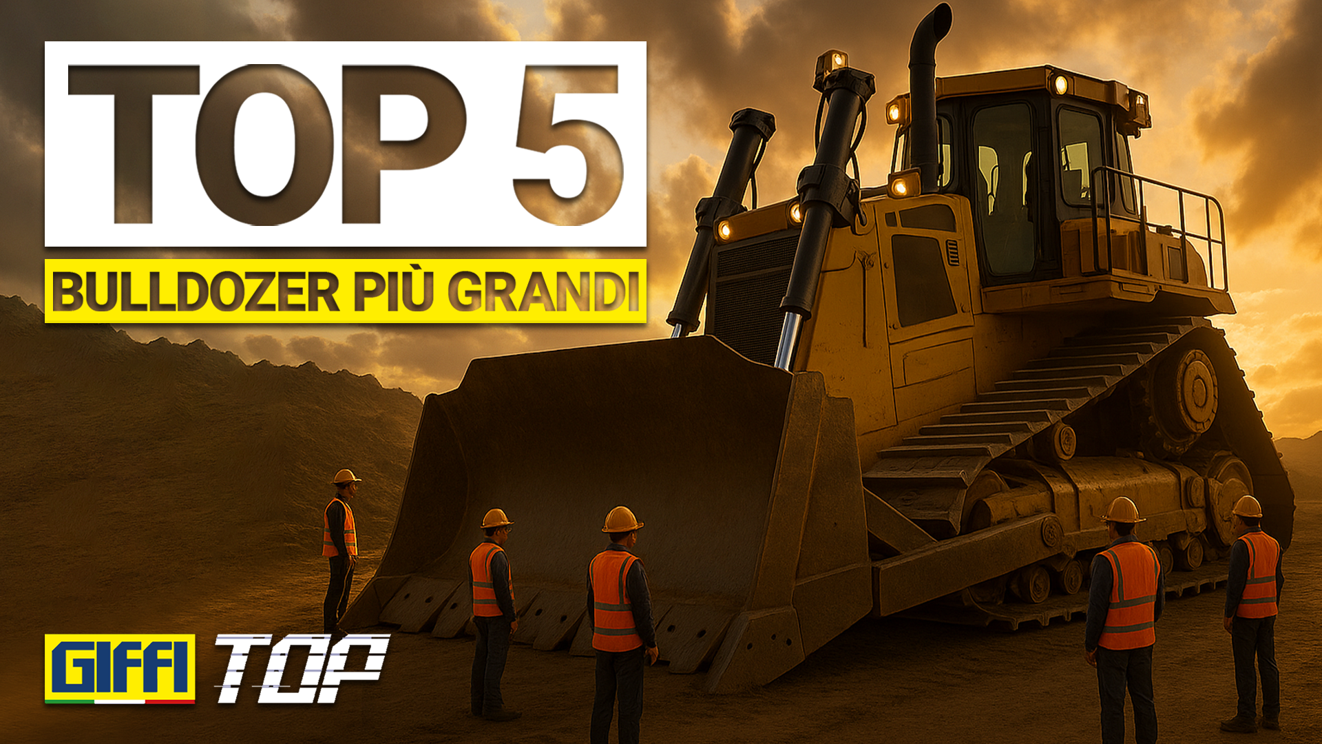 GIFFI TOP 34: Top 5. Il bulldozer più grande del mondo