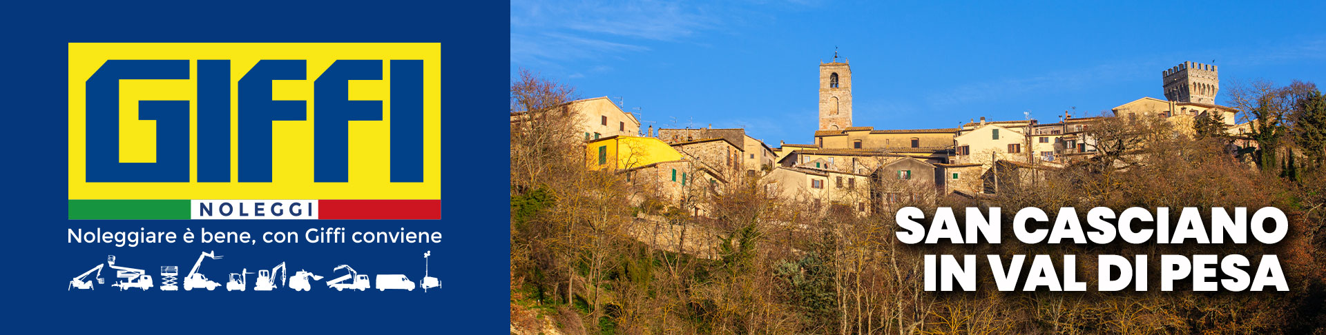 Noleggio Piattaforme Aeree San Casciano in Val di Pesa