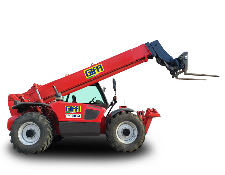 noleggio sollevatore telescopico 14m 35qli Viterbo