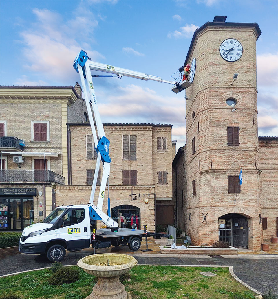 Cestello elevatore autocarrata