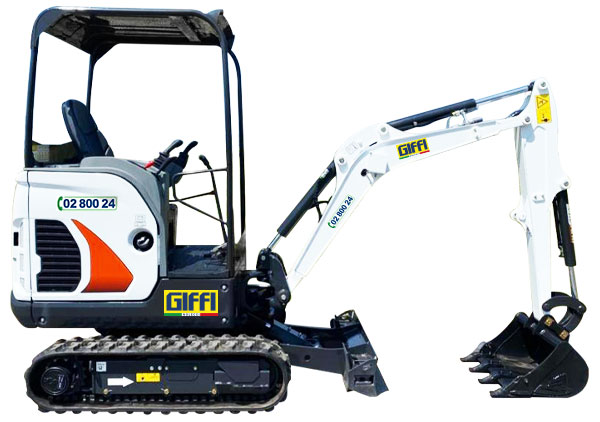 Miniescavatore 18 qli
