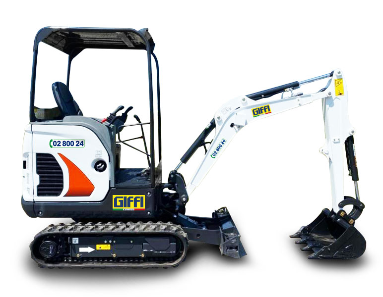 noleggio miniescavatore 18 qli Grosseto