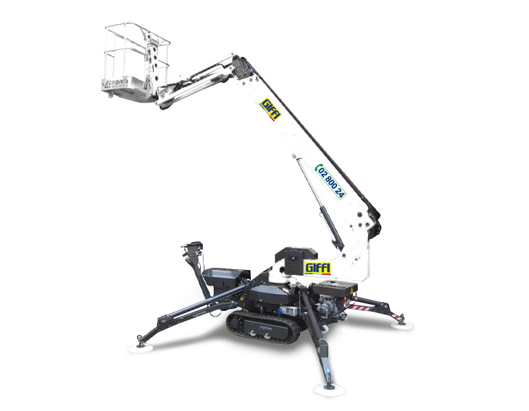 noleggio piattaforma aerea ragno 12 m Milano