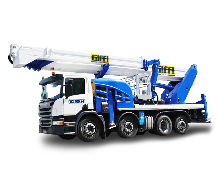 Piattaforma Aerea Autocarrata 54 m Patente C Milano