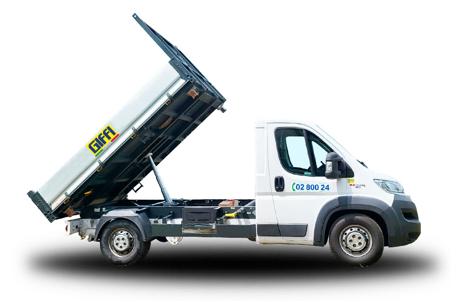 Noleggio furgone cassone ribaltabile