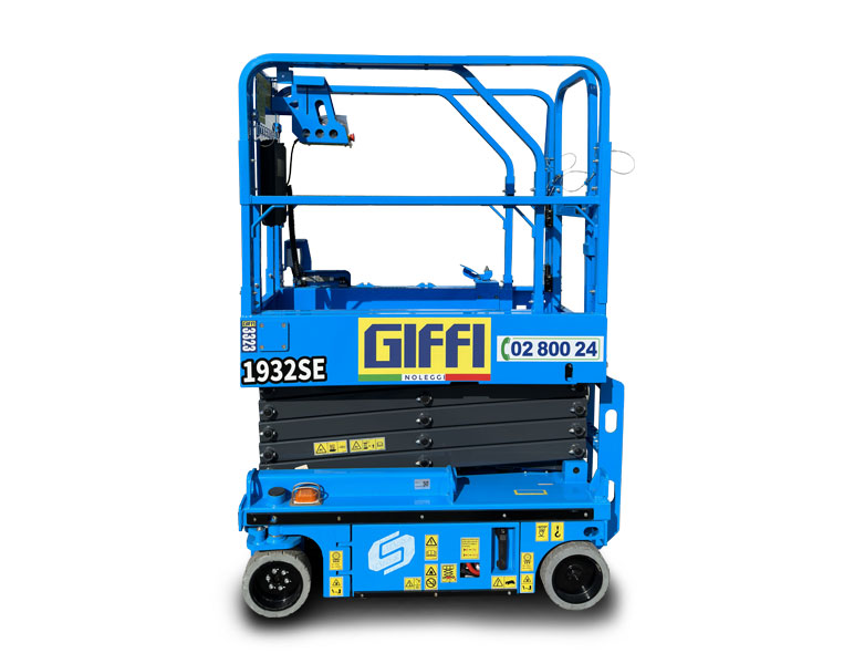 noleggio pantografo elettrico 8 m Milano