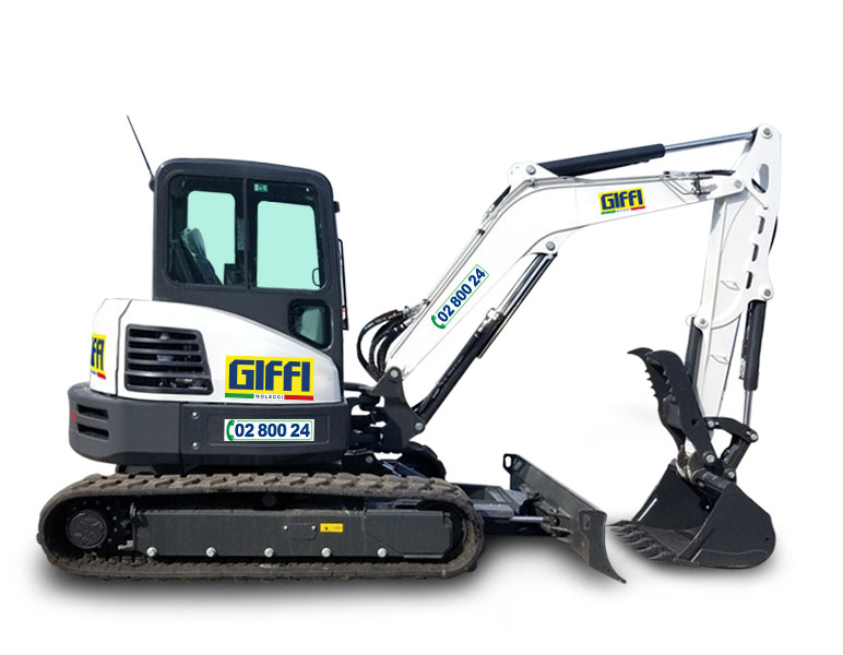 noleggio miniescavatore 50 qli Grosseto