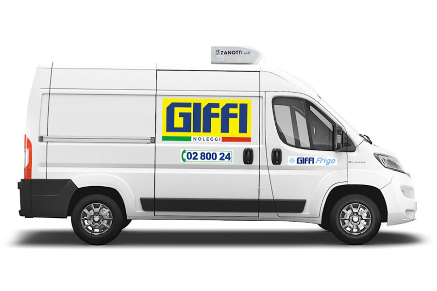 noleggio furgone coibentato L2 H2